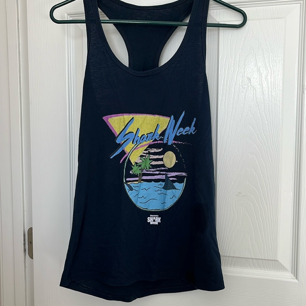 Shark Week tank top